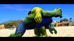 RED-GREEN HULK VS THE INCREDIBLE HULK - SUPER EPIC BATTLE MOVIE