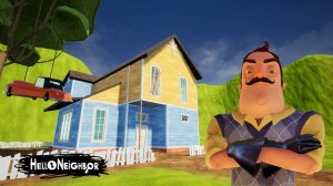 Привет Сосед!!!СТЕПАНЫЧ повесил машину на дерево игра hello neighbor mod kit мод ( HTN )