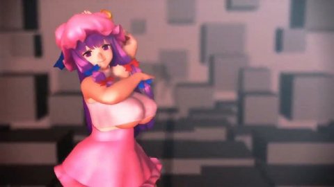 【東方MMD】紳士向け R18 mmd サンプル エロいムチムチなパチュリーが踊るPASSION【Touhou】