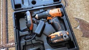 Распаковка — Профессиональная дрель-шуруповерт AEG Powertools BS18G4-202C