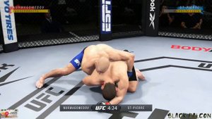 Хабиб Нурмагомедов против Жоржа Сен-Пьера БОЙ В UFC 4/ FANTASY FIGHT