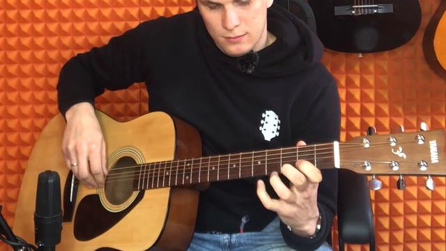 Как играть легато на гитаре? Что такое Hammer-On и Pull-Off? смотреть онлайн