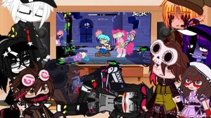 Creepypasta react to friday night funkin X Pibby conpect Vs twilight sparkle + subtitle (READ DEKS!