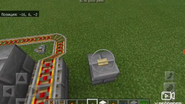 3 Способа сделать перекрёсток железных дорог в Майнкрафте!Майнкрафт 1.16.0.59. смотреть онлайн