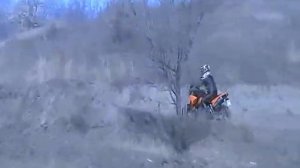 КТМ 950 SM на кроссовом треке 2010 год.