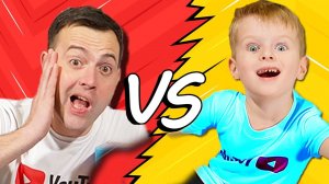 Марк VS Папа. Кто победит! Лера Бу