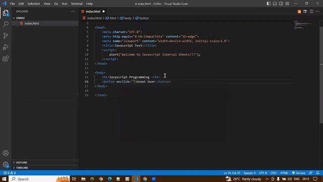 Introduction to JavaScript