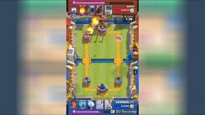 Clash royale | возможно ли снести 3 башни противнику заклинаниями???