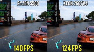 O MELHOR XEON X99 VS RYZEN? XEON E5 2667V4 VS RYZEN 5 5500! COMPARATIVO EM JOGOS