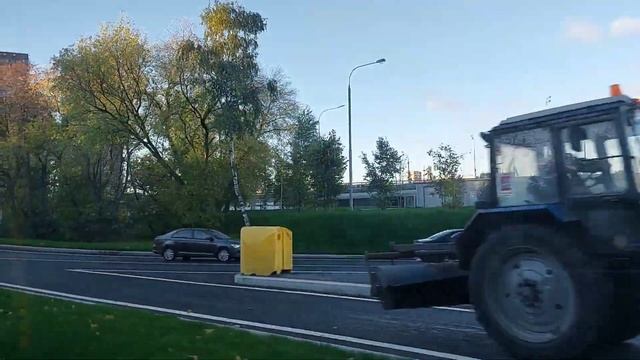 Поездка на трамвае Песа по 30 маршруту в Москве смотреть онлайн