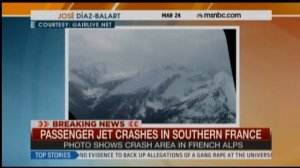 MSNBC Guest Speculates Jet Crashed In France Due To 'Hacking'