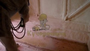Утепление стен изнутри, теплоизоляция пола в деревянном доме Kucherenkoff & Co