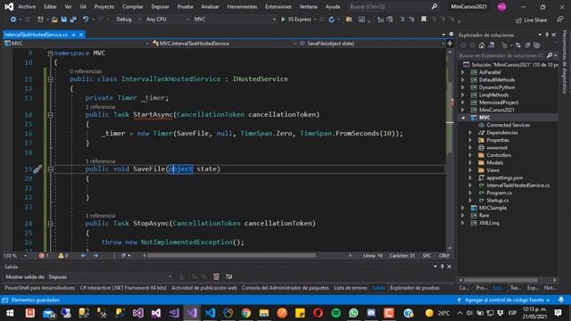 Tareas en Segundo Plano en ASP.Net | Hosted Services смотреть онлайн