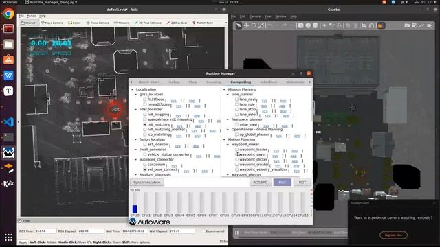 autoware&gazebo simulation in docker : motion planning [tutorial step by step] смотреть онлайн