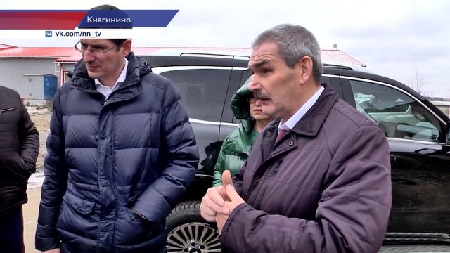 Заместитель губернатора Андрей Саносян посетил Княгинино с рабочим визитом