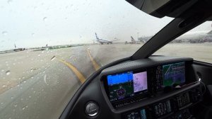 Cirrus Vision Jet Departing Chicago O'Hare Airport (KORD)