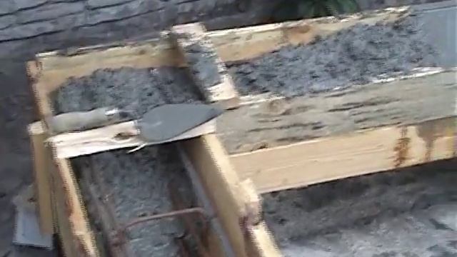 Заливка ростверка бетоном. смотреть онлайн