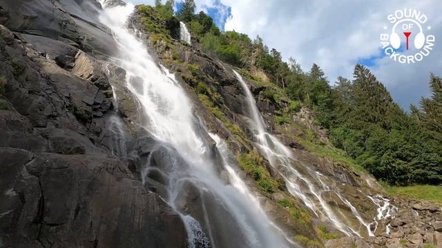 Waterfall (медленная расслабляющая эмбиент музыка для снятия стресса)