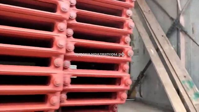 07.10.2021 Чугунные радиаторы МС-140. Приход на склад г. Краснодар смотреть онлайн