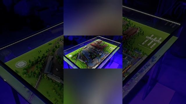 архитектурный макет завода коровка из кореновки