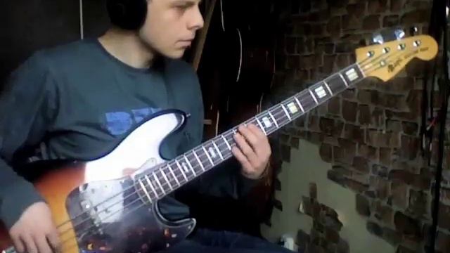 1984 mij maya jazz bass with fender flatwound stings demo смотреть онлайн