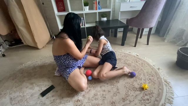 Атипичный аутизм.Занятие с Ками.ТАКТИЛИКИ