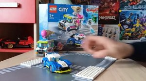 Новинка 2022 Lego 60314 (Погоня полиции за грузовиком с мороженым). Обзор на набор Лего