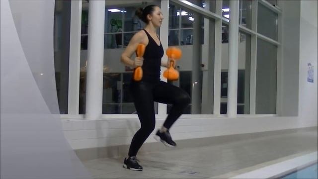 Aqua Aerobics - Aqua Sphere Dumbbell Workout