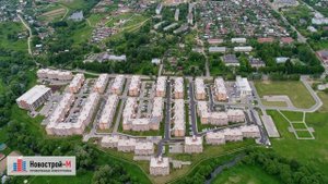 ЖК «Экопарк Горчаково» от застройщика ООО «МИСК» (аэросъемка: 10.06.2017)