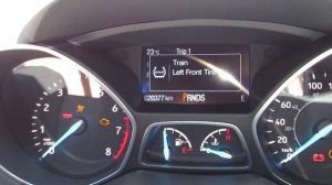 2017 FORD ESCAPE TPMS RESET PROCEDURE (EASY & FAST)