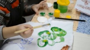 Мастер-класс по рисованию на футболках "Рисуем всей семьей"