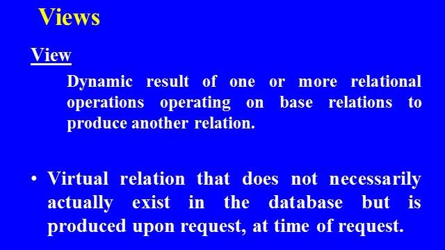 SQL commands