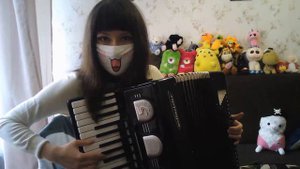 Скайрим, кавер на аккордеоне/ Skyrim Accordion Cover