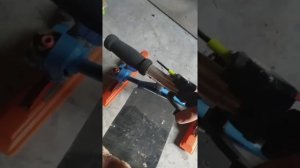 Детский Колесный снегоход своими руками,с 4х  тактным двигателем 6.5л.с. и автоматическим сцепление