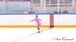 Фигурное катание, дети, Санкт-Петербург, Войновская Оливия 5 лет.