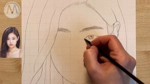 Как нарисовать Ким Дженни из Блэкпинк / Drawing Kim Jennie