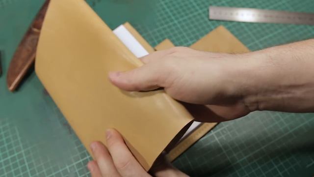 Обложка на блокнот ежедневник из кожи своими руками