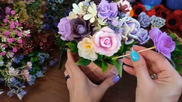 Мыльный букет из роз - Как сделать букет из мыла - Флористика от ТакКруто