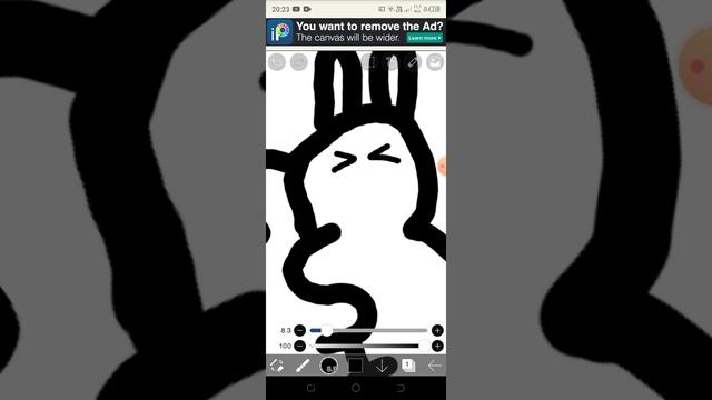 Как нарисовать кошку с зайчиком (приложение называется наверху ) смотреть онлайн