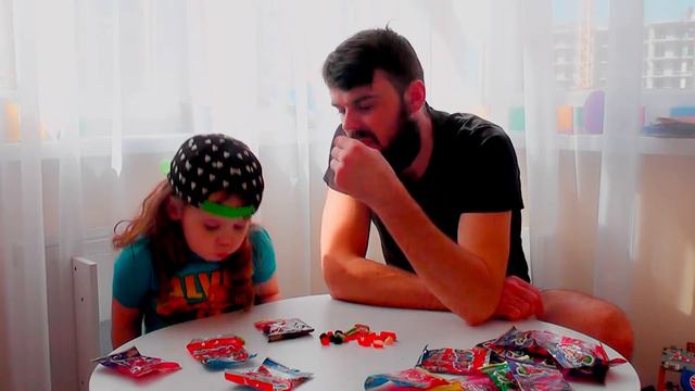 Джелли белли ЧЕЛЛЕНДЖ ! Угадай вкус !!! Что СЛАДКОЕ а что КИСЛОЕ ???? смотреть онлайн