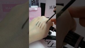 Сравнение гелей-тинтов для бровей и карандашей для бровей. Обзор всех цветов.