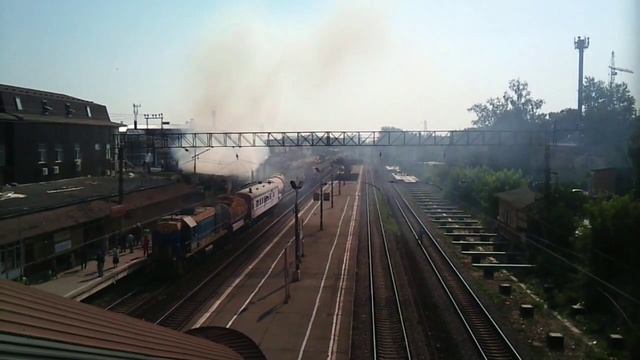 пожарный поезд fire train.mp4 смотреть онлайн