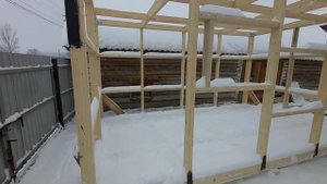 постройка бытовки ( вагончика ) своими руками. ( часть 1).