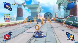 Team Sonic Racing (PS4 pro) (персонаж Соник) Геймплей