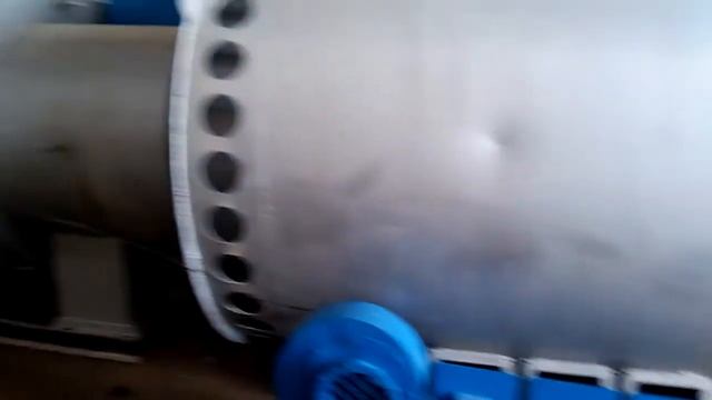 Барабанная сушилка с теплообменником , drum dryer смотреть онлайн