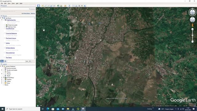 How To Georeferencing Google Earth Images In QGIS 3.24 'Tisler'