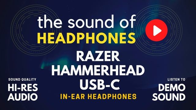 RAZER HAMMERHEAD USB-C In-ear headphones test & Android phone demo sound 2 смотреть онлайн