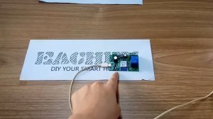 EACHEN Smart wifi inching DIY switch using tuya smart life APP