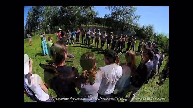 Movavi  Хоровод  рыбий глаз