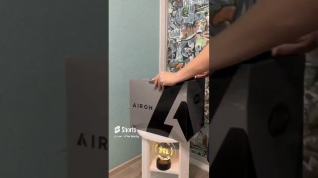 Распаковка! Кроссовый шлем Airoh Twist 2.0 Bit Orange Matt. ( Подарок на 23е).